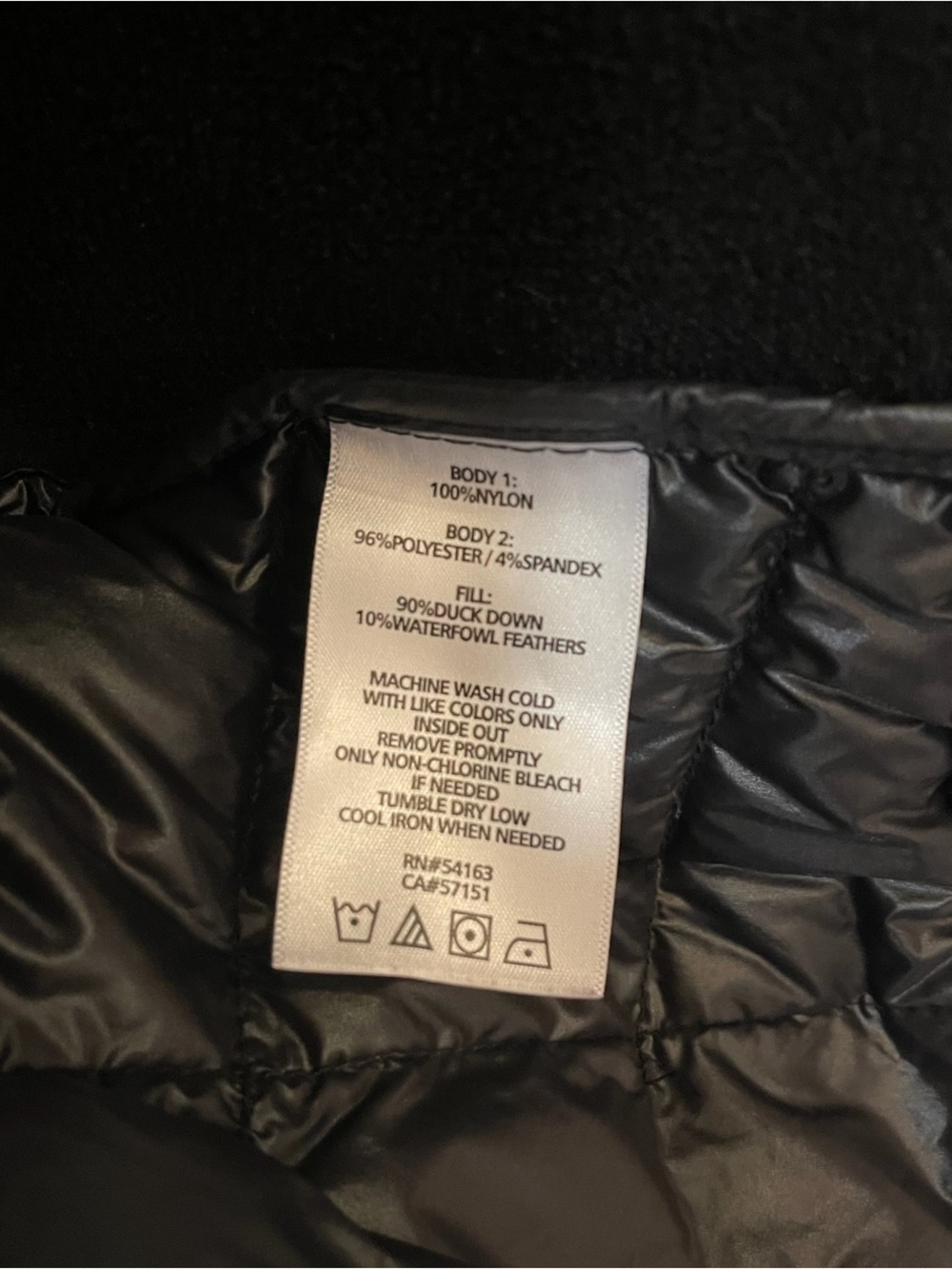 Calvin Klein Performance down puffer jacket - Picture 9 of 9